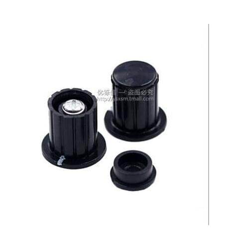 20 PCS black knob button cap is suitable for high quality WXD3-13-2W - turn around special potentiometer knob