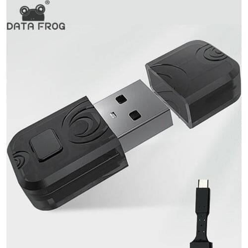 DATA FROG Bluetooth-Compatible Adapter for PS5/PS4/PC/Nintendo Switch Audio Receiver USB Converter Game Accessories