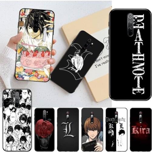 Anime Manga Death Note Ryuk Phone Case for Redmi 9A 8A 7 6 6A Note 9 8 8T Pro Max Redmi 9 K20 K30 Pro