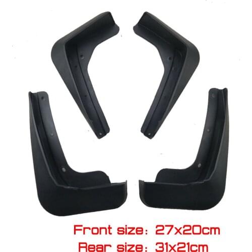 Car Front Rear for CHEVROLET Equinox 2017 Car Mudguards Fender Flares Mud Guard Flap Anti Splash Mudflaps