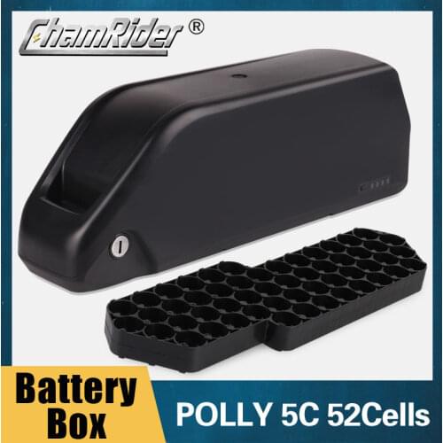 Battery Box Battery Case Polly 5C Down Tube Downtube E-bike Electric Bike Battery Housing Nickle Strips 21700 cells