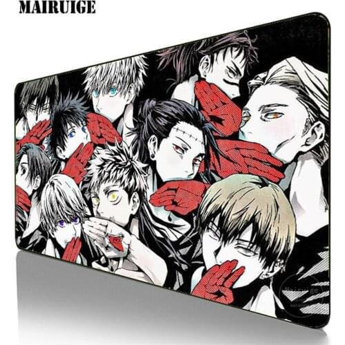 Jujutsu Kaisen Anime Large Gaming XXL Mouse Pad Laptop Keyboard Mousepads Computer PC Accessories Game Mousemat Player Mats Csgo