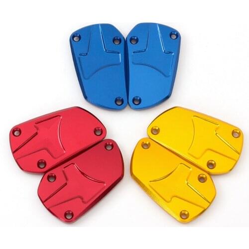 CNC Motorcycle For Aprilia DORSODURO SHIVER GT 750 2008 - 2016 Master Cylinder Front Brake Clutch Fuel Reservoir Cover Tank Cap