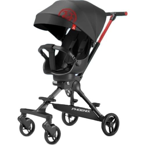 Baby stroller two-way ultra-light pram can be folded 360-degree reversing childrens baby high-view stroller