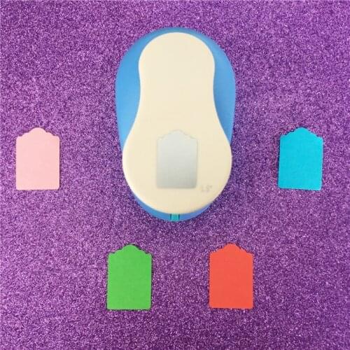 Free Ship 1.5 inch Book mark EVA hole punch paper puncher for greeting card handmade DIY scrapbook bookmarks craft punch machine