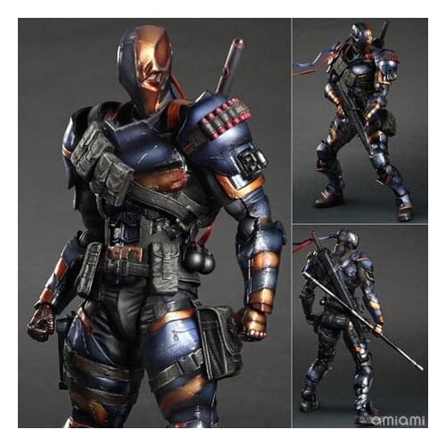 Play Arts 27cm Character Deathstroke PVC Action Figure Model Toy