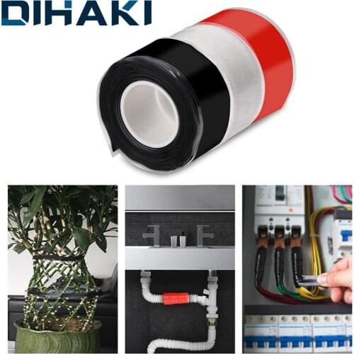 Sealant Water Pipe Sealing Plumbing Sealers Repair Bonding Tape For Electrical Connections Waterproof Resistant Heat Insulation