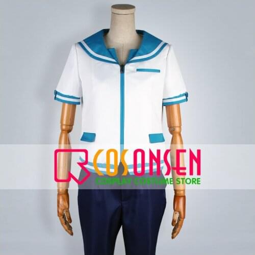 COSPLAYONSEN Nagi-Asu: A Lull in the Sea Sakishima Hikari Cosplay Costume Uniform All Sizes Custom Made