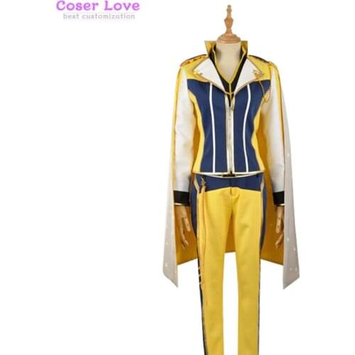 Ensemble Stars Sengoku Shinobu meteor yellow Cosplay Costume Halloween Christmas Costume