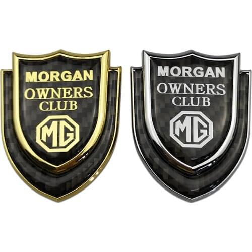 For MG Logo MG3 MG5 MG6 MG7 MG TF ZR ZS ES HS GS Morris Auto Rear Emblem Sticker Shield Styling Car Side Badge Decal Accessories