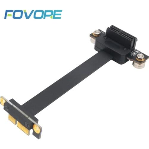 PCI-e riser Extension Cable PCIe riser Adapter Card PCI e to PCI express 1x Extender Flexible PC Cable for Graphics Card