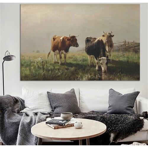 Europe Style Landscape Posters and Prints Dropshipping Canvas Painting Cuadros Scandinavian Wall Art Picture for Living Room