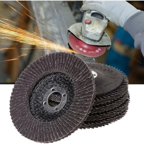 Grinding Wheels Flap Discs 100mm 4" Angle Grinder Sanding Disc Metal Plastic Wood Abrasive Tool