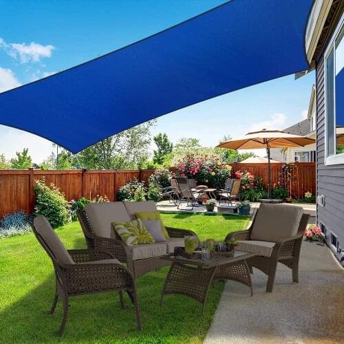 5x3M 5x5x5M Sun Shade Sail UV Block Waterproof Awning Shade Cloth for Outdoor Patio Garden Canopy Tent Sun Shelter Carport