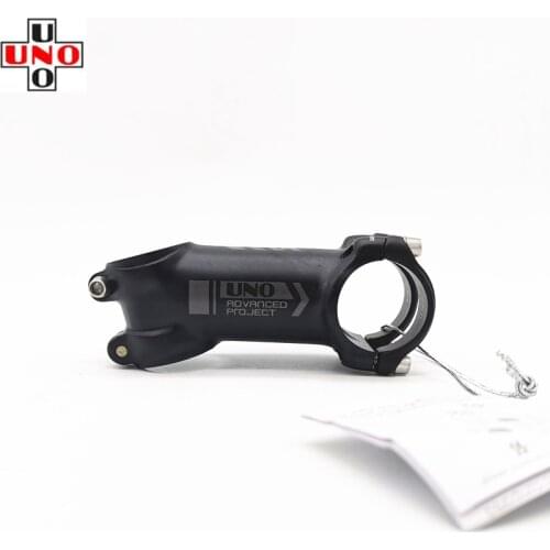 UNO 7050 light aluminum alloy bicycle stem road mountain bike stem mtb ±7 degree/17 degree 80-130mm black cycling parts