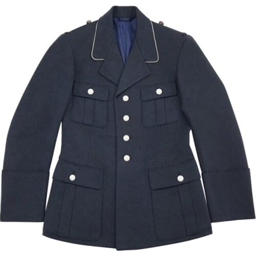 WW2 GUDE-B002-OFF WWII German Luftwaffe M35 Officer Gabardine Jacket dress tunic