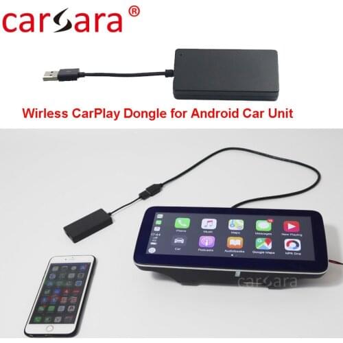 Wirless CarPlay Dongle for Android Car Headunit Multimedia Player Navigtor screen