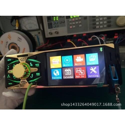 By DHL or Fedex 20pcs YT-MP4011B4.1"Bluetooth Rear View Camera MP5 Player Single Spindle Radio U Disk Car Stereo Audio