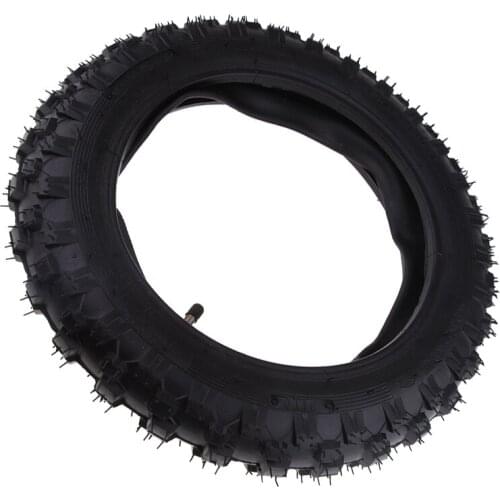 Black 2.50x10 Rubber Scooter Tyre Motrcycle Tire Inner Tube for CRF50 XR50 PW50 Peewee Inflatable Electric Scooter Tyre