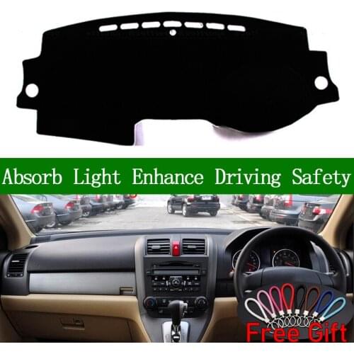 For Honda CRV 2007 2008 2009-2011 Right Hand Drive Dash Board Pad Carpet Dashmat