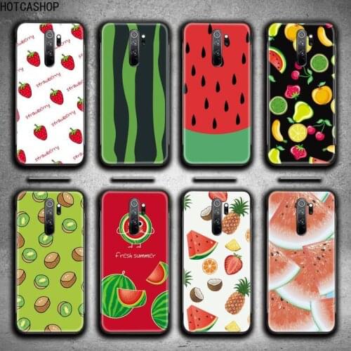 Fruit watermelon avocado strawberry Phone Case for Redmi 9A 8A 7 6 6A Note 9 8 8T Pro Max Redmi 9 K20 K30 Pro