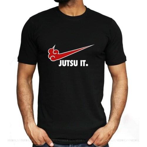 Akatsuki Jutsu It T-Shirt Funny Parody Japanese Anime Top Mens S XXL Sportswear Men Tops Tee Shirt