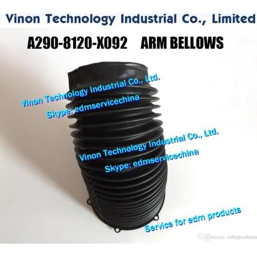Lower Arm Bellows 0iD2,0iE A290-8120-X092, edm arm bellow a290.8120.x092 used for Alpha 0iD machine EDM REPAIR PARTS