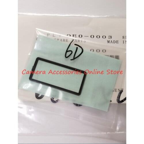 New Original Display Top Outer LCD Window Glass Cover For Canon FOR EOS 6D SLR Screen Protector Repair Part