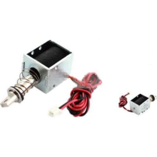 1pc square pull-type DC solenoid HIO-0829L-24C24 subway ticket vending machine automatic equipment