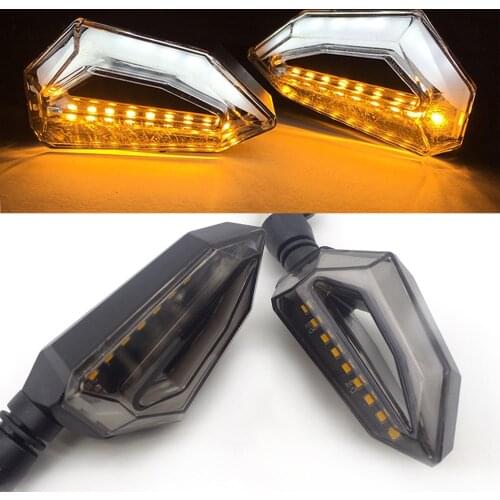 LED Motorcycle Turn Signal Lights 12V Indicator Moto Clignotant Blinker DRL Lamp FOR YAMAHA MT 09 TRACER MT03 MT07 FJ-09 MT-09