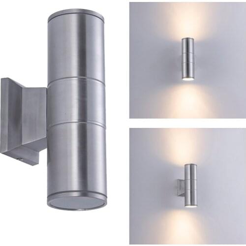 Gu10 led spot light with led wall light ip65 stair lamp waterproof outdoor garden pathway yard wall lamp night light good effect