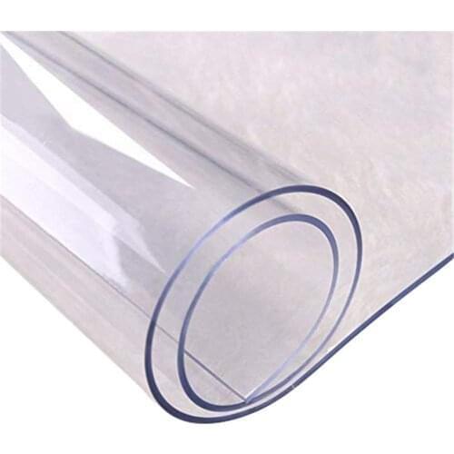 Waterproof PVC Tablecloth Table Cloth Transparent Table Cover Mat Kitchen Pattern Oil Cloth Glass Soft Cloth Tablecloth Tablewar