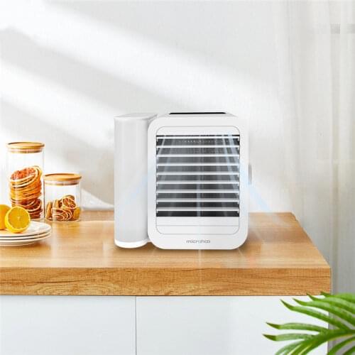 Xiaomi Microhoo 3 In 1 Mini Air Conditioner Water Cooling Fan Touch Screen Timing Artic Cooler Humidifier