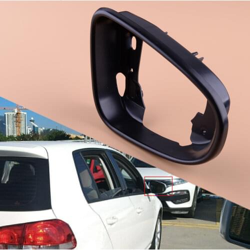 6R0857602A 5K7 857 602 Right Rearview Wing Mirror Glass Holder Frame Bracket Support Surround Mount Fit for VW Golf MK6 Touran