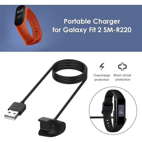Wristband Charging Cable Elegant Watch Comfortable Smart Bracelet Power Cradle Element for Galaxy Fit 2 SM-R220