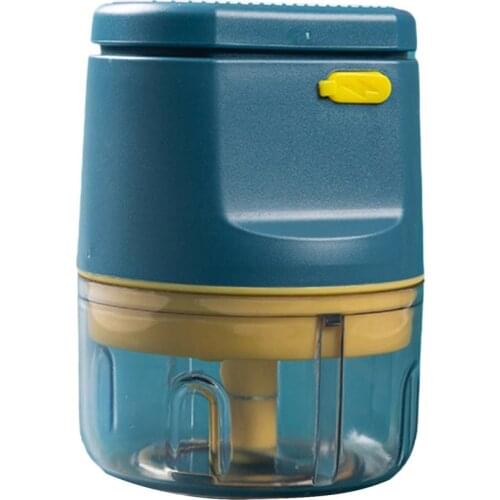 Electric Mini Food Garlic Vegetable Chopper Garlic Press USB Charging Masher Machine Crusher Kitchen Chopper Tools