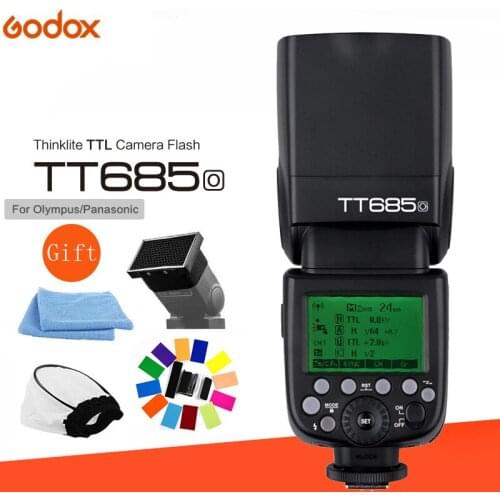 Godox TT685O TTL II Autoflash Speedlite 2.4G wireless HSS 1/8000s GN60 Camera Flash Light For Olympus/Panasonic Camera X1T-O