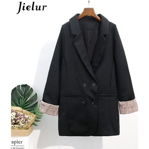 Jielur Women's Double-breasted Blazers
