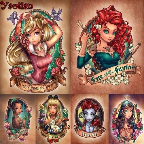 Full Square/Round Diamond Painting Cartoon girl elf Cross Stitch 5D Handmade Diamond Embroidery Mosaic Art Kit Home Decor