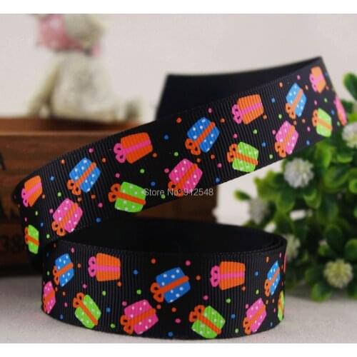 153487 ,7/8'' 22MM gift Series Printed grosgrain ribbon, DIY handmade materials, headwear accessories, wedding gift wrap