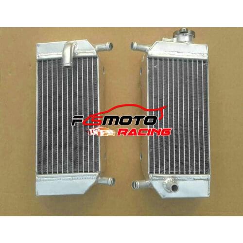 Left & Right Side Aluminum Radiator For Honda CRF 250 R X CRF250R 2004-2009 CRF250X 2004-2016 CRF250 R/X 2005 2006 2007 2008