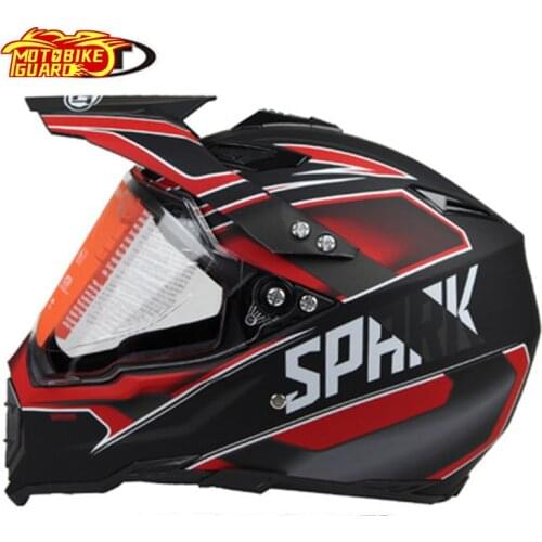 WLT Motorcycle Full Face Helmet Dirt Bike Motocross Helmets Sun Glasses ATV MTB Off road Moto Helmets Men Anti-UV Visor