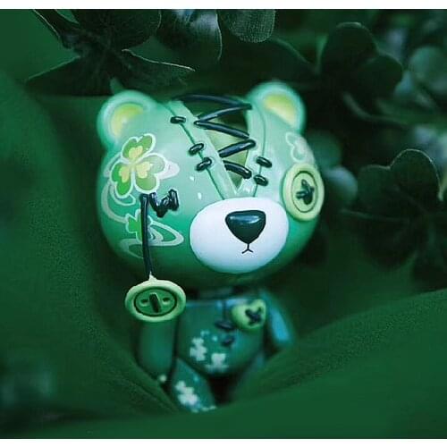 NEW Blind Box Reggedy Teddy Flower Art Series Your Toy Random Box Toys Figure Games Cute Cool Horror Figure Gifts