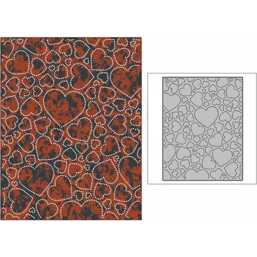 New Fill My Heart Craft Embossing Mold 2021 Metal Cutting Dies for DIY Decorative Scrapbooking Album and Card Making No Stamps