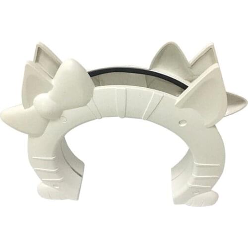 Solid White Color Pets Free To Enter And Exit Door Cat And Dog Door Hole Thickness And Scale Adjustable Pet Door