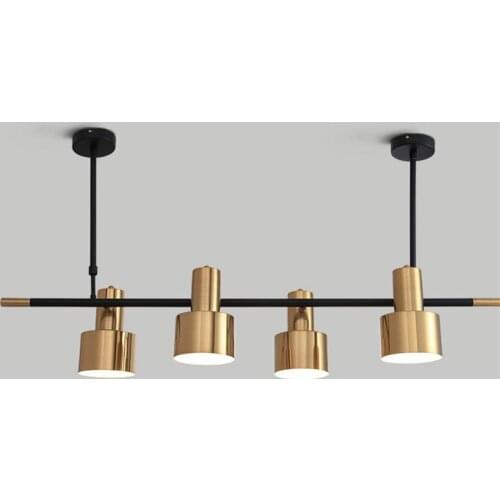 Nordic Golden Chandelier Restaurant Creative Fashion Designer Personality Dining Room Living Room Pendant Lamp