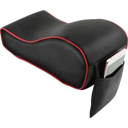 Car Universal Armrest Box Mats Car Interior Armrest Pad Set PU Leather Styling Armrest Box Pad Armrest Top Mat Liner