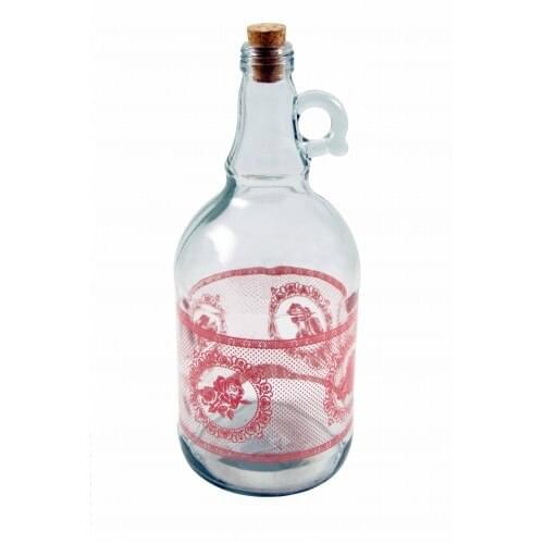 Yağlık Gallon Patterned With Handle 8267S