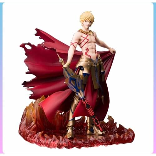Japan Anime Fate/stay night Anime Figures Gilgamesh PVC Model toys Fate/Zero FGO series Collection Fate/Grand Order