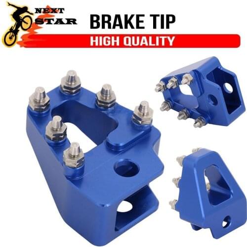 CNC Rear Brake Pedal Step Tip For Yamaha IT175 250 400 TT500 TTR125 125E/L LE TTR225 230 TTR250 XT225 250 350 550 600 2020